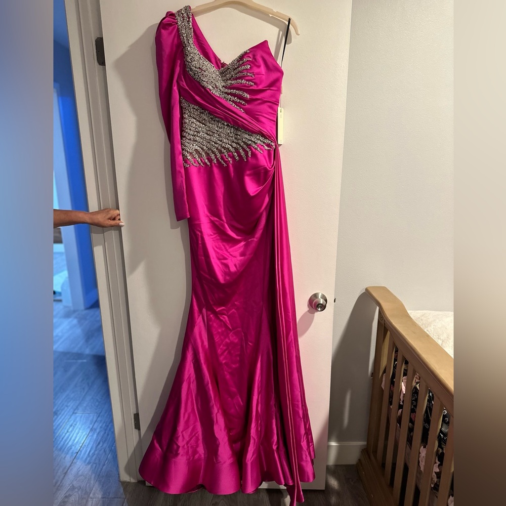 Fuchsia Evening Gown